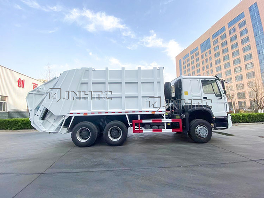 Caminhão de suspensão Sinotruk Howo do compressor do lixo da cubeta 16CBM
