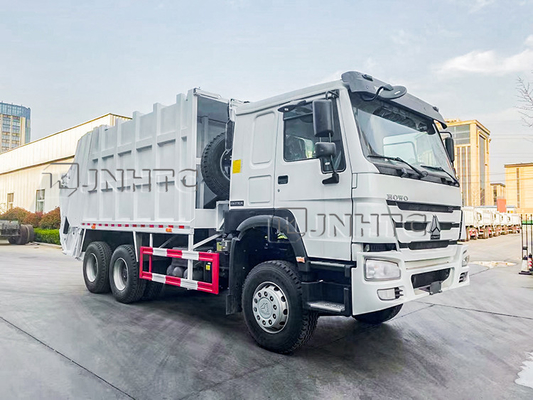 Caminhão de suspensão Sinotruk Howo do compressor do lixo da cubeta 16CBM