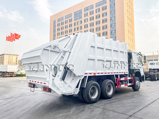 Caminhão de suspensão Sinotruk Howo do compressor do lixo da cubeta 16CBM