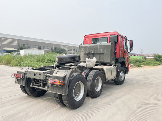 3,5 polegadas Euro2 Sinotruk Howo 6x4 371 cabeça do trator de 10 rodas