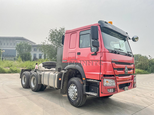 3,5 polegadas Euro2 Sinotruk Howo 6x4 371 cabeça do trator de 10 rodas