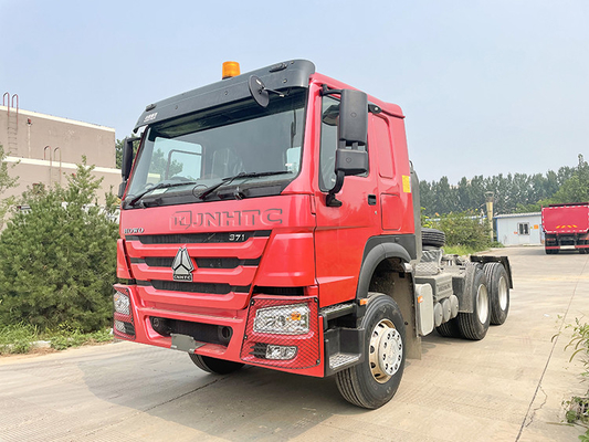 3,5 polegadas Euro2 Sinotruk Howo 6x4 371 cabeça do trator de 10 rodas