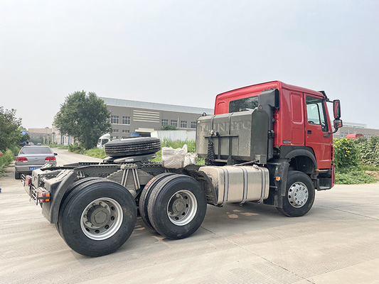 6x4 3,5 trator principal das rodas do caminhão 10 do trator da polegada Euro2 Sinotruk Howo 371