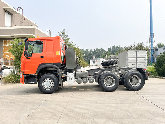 Sino Howo 371hp principal - eixo gêmeo do caminhão do motor de 50 toneladas