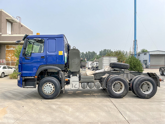 prima das rodas de 420hp Sinotruk 10 - cabeça do caminhão de reboque de Howo do caminhão do caminhão 6X4 do motor