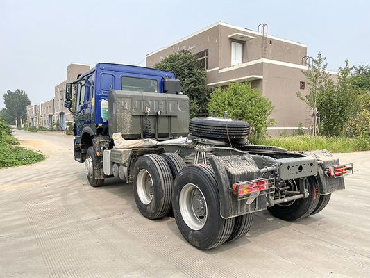 Cabeça principal do caminhão de reboque do caminhão do trator das rodas 6X4 Howo de Euro2 420hp Sinotruk 10