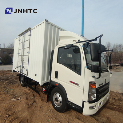 Caminhão Van Cargo Truck da caixa de SINOTRUK HOWO LHD 6 toneladas de 116hp