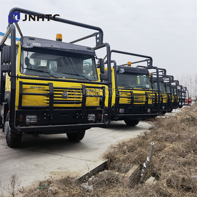 6x4 SUPORTAM o tipo de registro de Sinotruk Howo do reboque do transporte da madeira