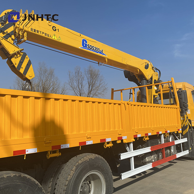 6x4 braço reto Crane Cargo Truck Mounted Shacman H3000 F3000 X3000