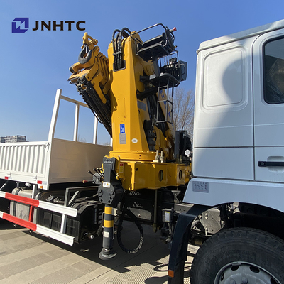 O caminhão da carga de Dropside do leito montou Crane Shacman F3000 6x4