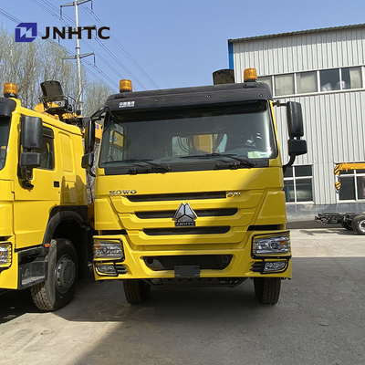 Rodas 12 Ton Straight Arm de Sinotruk Crane Boom Truck 6x4 10