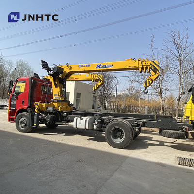 Roda da movimentação Crane Boom Truck With de FAW 4X2 6 - de 10 toneladas