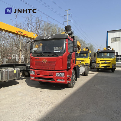Roda da movimentação Crane Boom Truck With de FAW 4X2 6 - de 10 toneladas