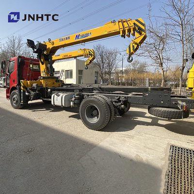Roda da movimentação Crane Boom Truck With de FAW 4X2 6 - de 10 toneladas