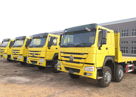 Do caminhão resistente da carga de Sinotruk Howo 8x4 roda 12 420hp elétrica