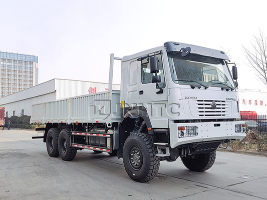 Caminhão Sino Howo 6x6 Off Road 6 Pneus 10 Rodas RHD LHD Tração integral AWD Caminhão de carga