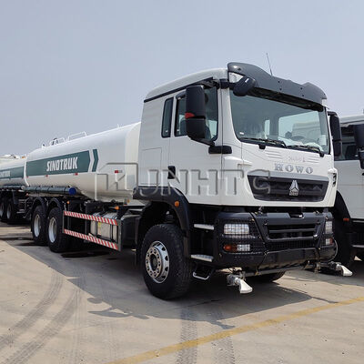 Caminhão-tanque de água HOWO TX 6x4 15000/20000 Litros 371HP Caminhão-tanque de água com aspersor